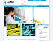 Tablet Screenshot of leartiker.com
